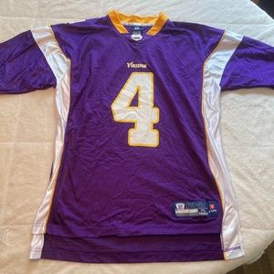 NFL BRETT FAVRE MINNESOTA VIKINGS JERSEY!
